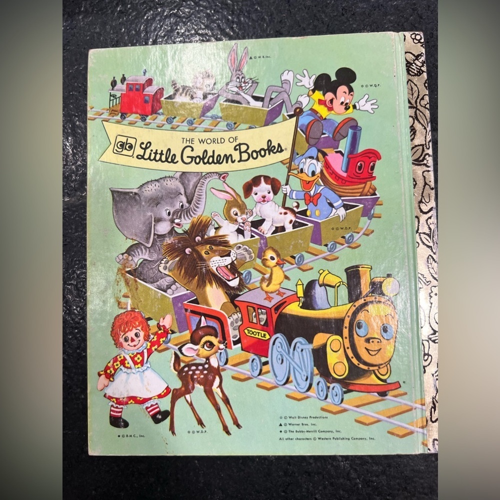 Vintage 1976 Little Golden Book Of Words Children's Book - Picture 2 of 13